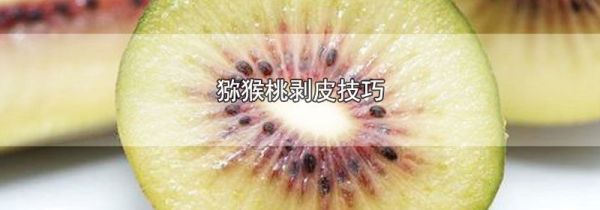 猕猴桃剥皮技巧