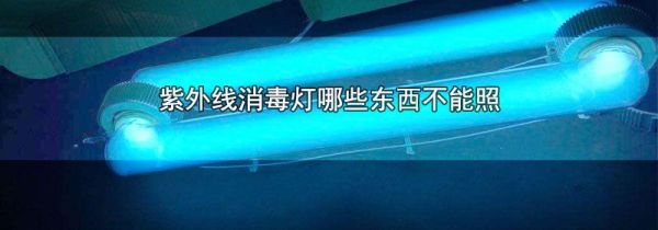 紫外线消毒灯哪些东西不能照