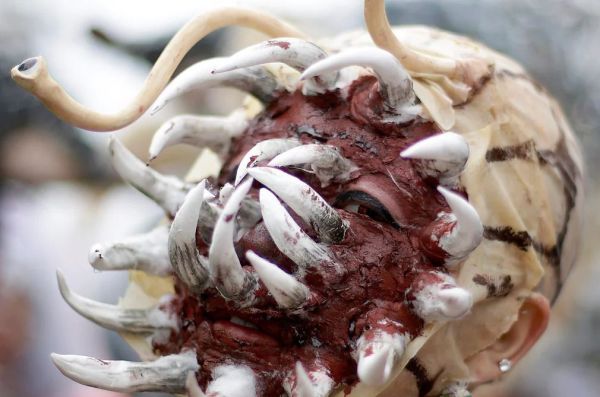 万圣节到了，日本人也躁起来了，妆容吓死个人