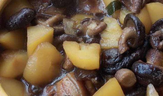 香菇和土豆能一起吃吗