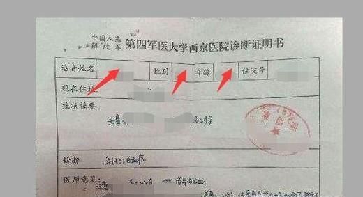 医院开诊断证明怎么填写