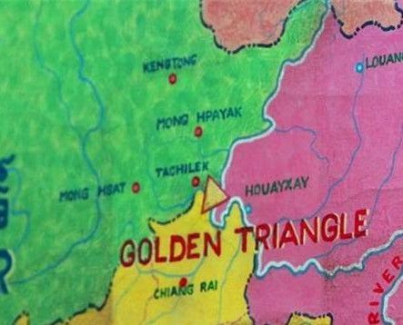 金三角指哪三个国家？