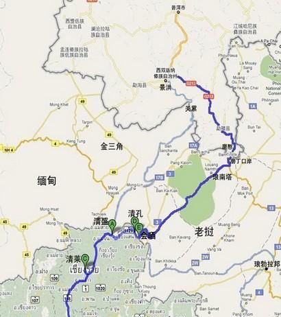 金三角指哪三个国家？