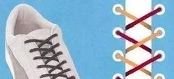 花式系鞋带的方法