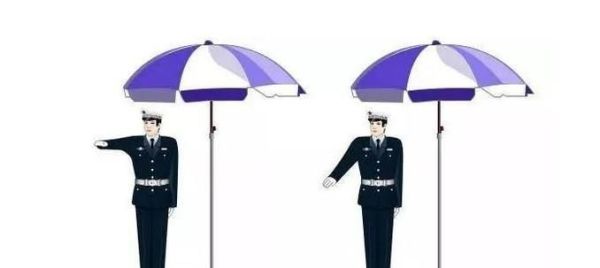教你认识常见的交警八种手势