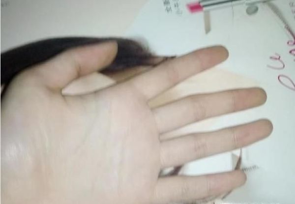 人的手五个指头分别叫什么，那个是正面和反面