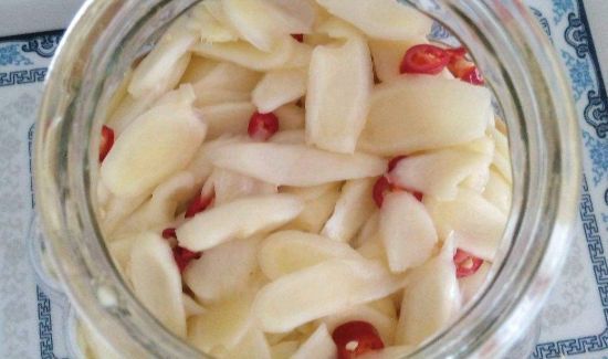 鲜姜的腌制方法和保存方法