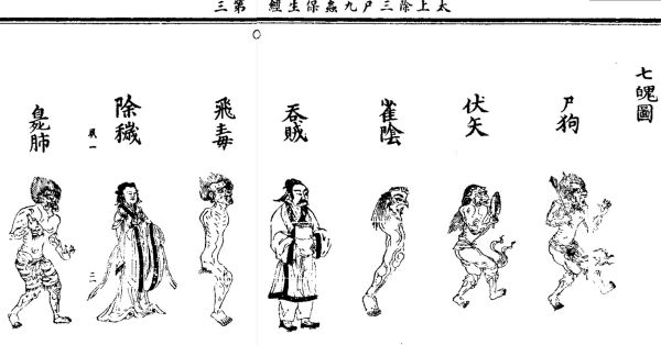 三魂七魄是哪三魂哪七魄？