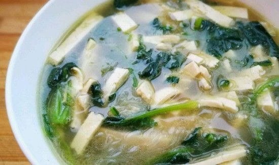 豆腐和菠菜能一起吃吗?