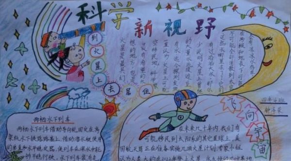 科技手抄报内容