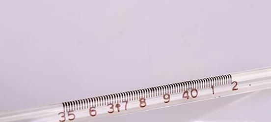 体温计怎么看度数