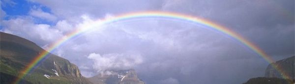 彩虹为什么是弧形的？