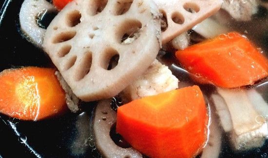 莲藕和红萝卜可以一起炖排骨吗