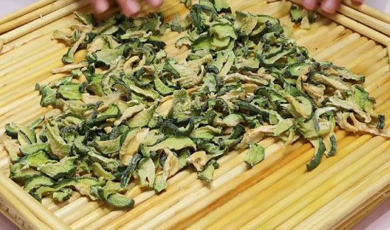 苦瓜能晒干冬天吃吗