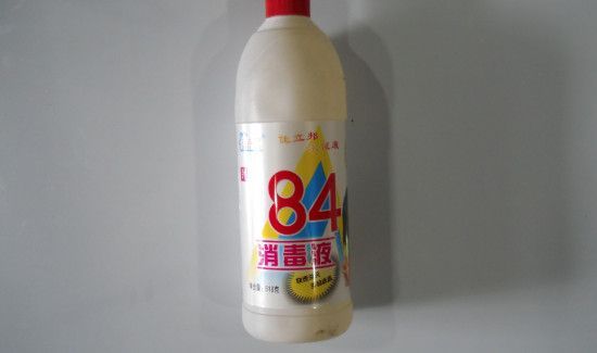 84消毒液能去除青苔吗