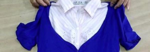 衣服领口太大怎么改小窍门