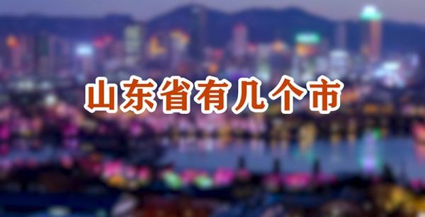 山东省有几个市