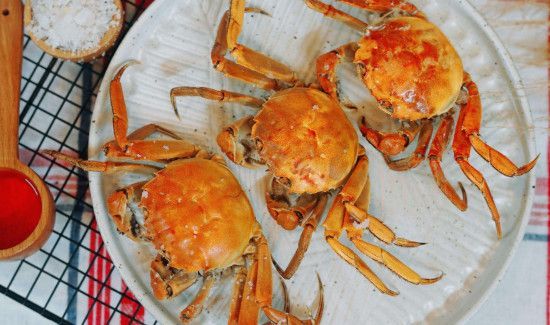 蟹和桃子可以一起吃吗