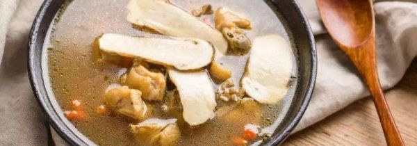 松茸炖鸡放一晚上可以吃吗