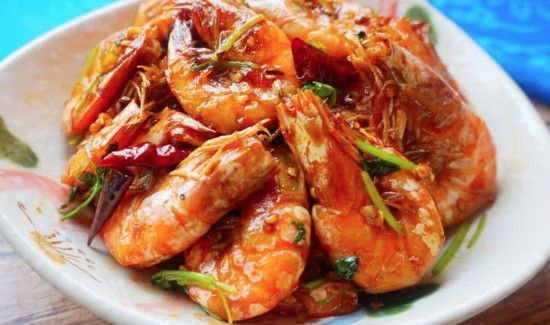 虾和油菜能一起吃吗