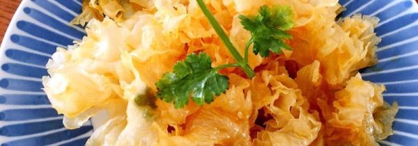 银耳可以凉拌吃吗