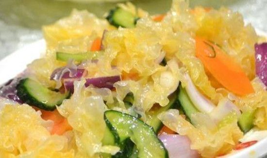 银耳可以凉拌吃吗