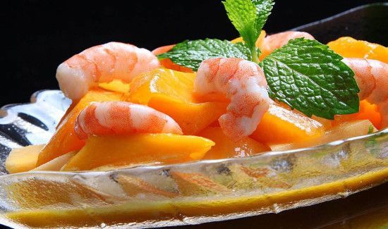 虾可以和芒果一起吃吗