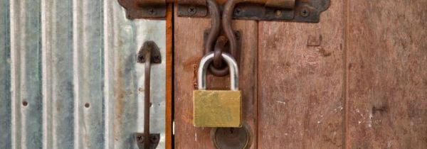 锁子生锈了打不开怎么办?