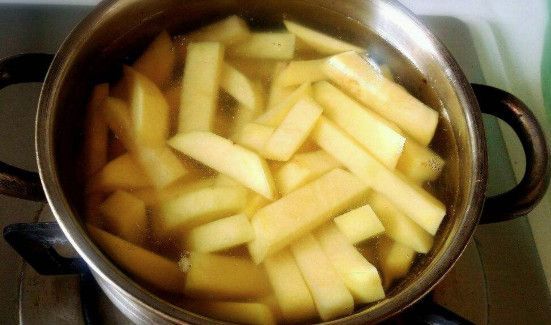 炸土豆条怎么炸才又脆又硬