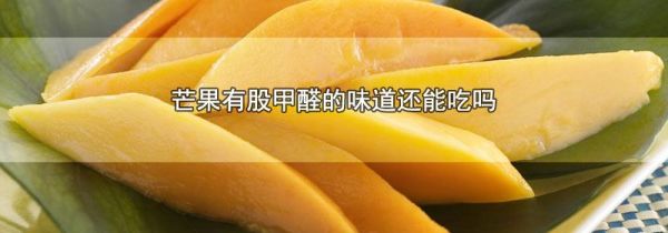 芒果有股甲醛的味道还能吃吗