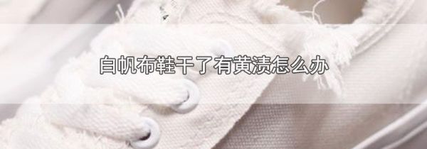 白帆布鞋干了有黄渍怎么办