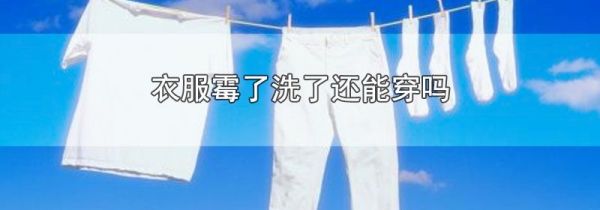 衣服霉了洗了还能穿吗