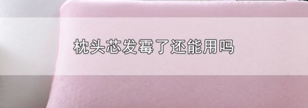 枕头芯发霉了还能用吗