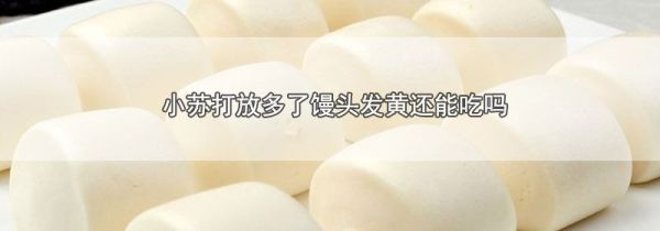 小苏打放多了馒头发黄还能吃吗