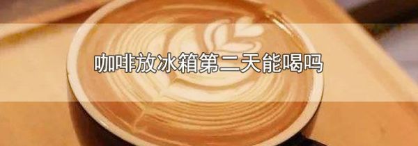 咖啡放冰箱第二天能喝吗