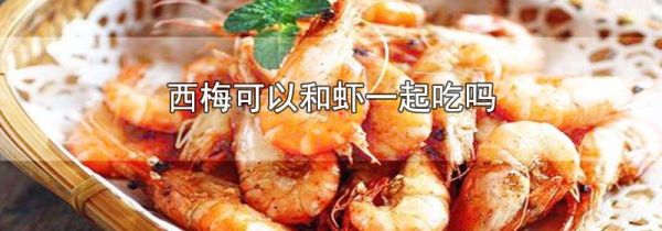西梅可以和虾一起吃吗