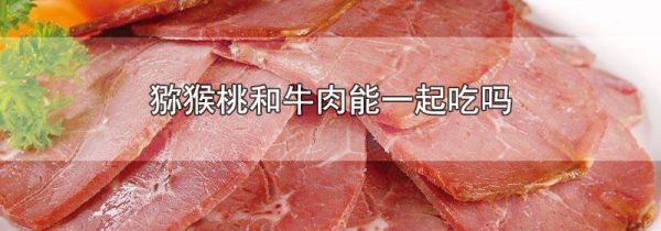 猕猴桃和牛肉能一起吃吗
