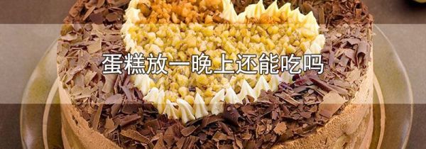 蛋糕放一晚上还能吃吗