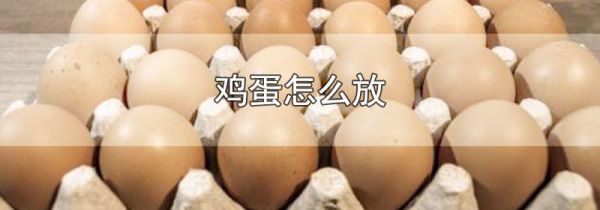 鸡蛋怎么放