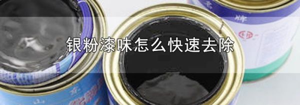 银粉漆味怎么快速去除