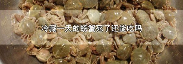 冷藏一天的螃蟹死了还能吃吗
