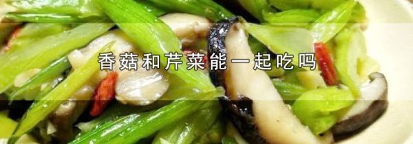 香菇和芹菜能一起吃吗