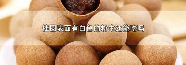 桂圆表面有白色的粉末还能吃吗
