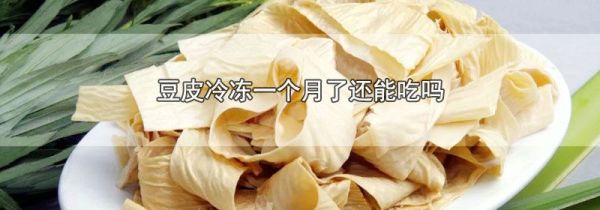 豆皮冷冻一个月了还能吃吗