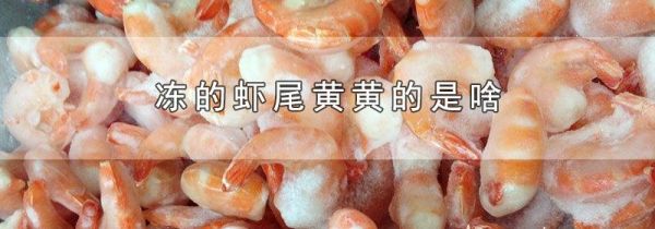 冻的虾尾黄黄的是啥
