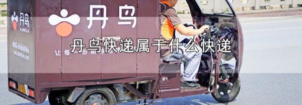 丹鸟快递属于什么快递