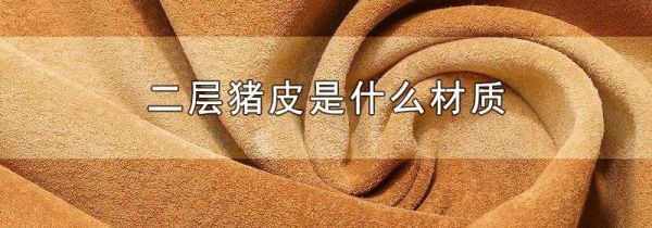 二层猪皮是什么材质