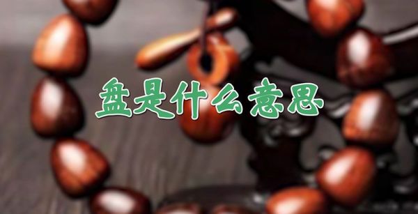 盘是什么意思