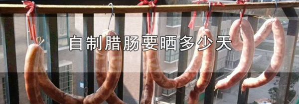 自制腊肠要晒多少天