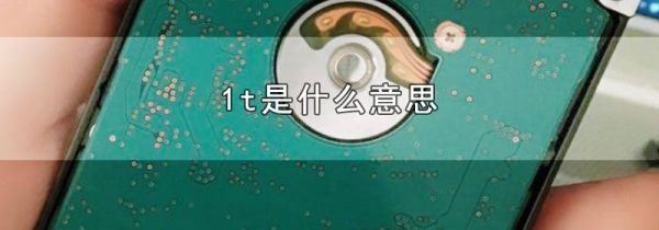 1t是什么意思